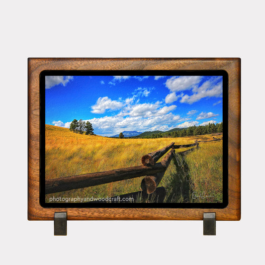 5" x 7" Arizona High Country. Canvas Print in Solid Wood Floating Frame